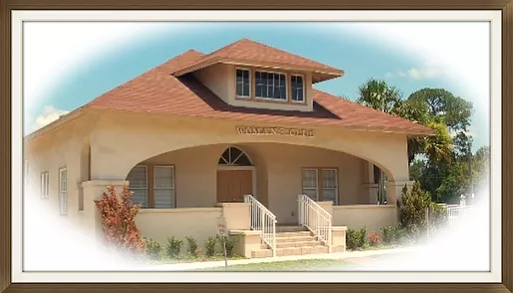 Street view of Woman's Club of Starke building